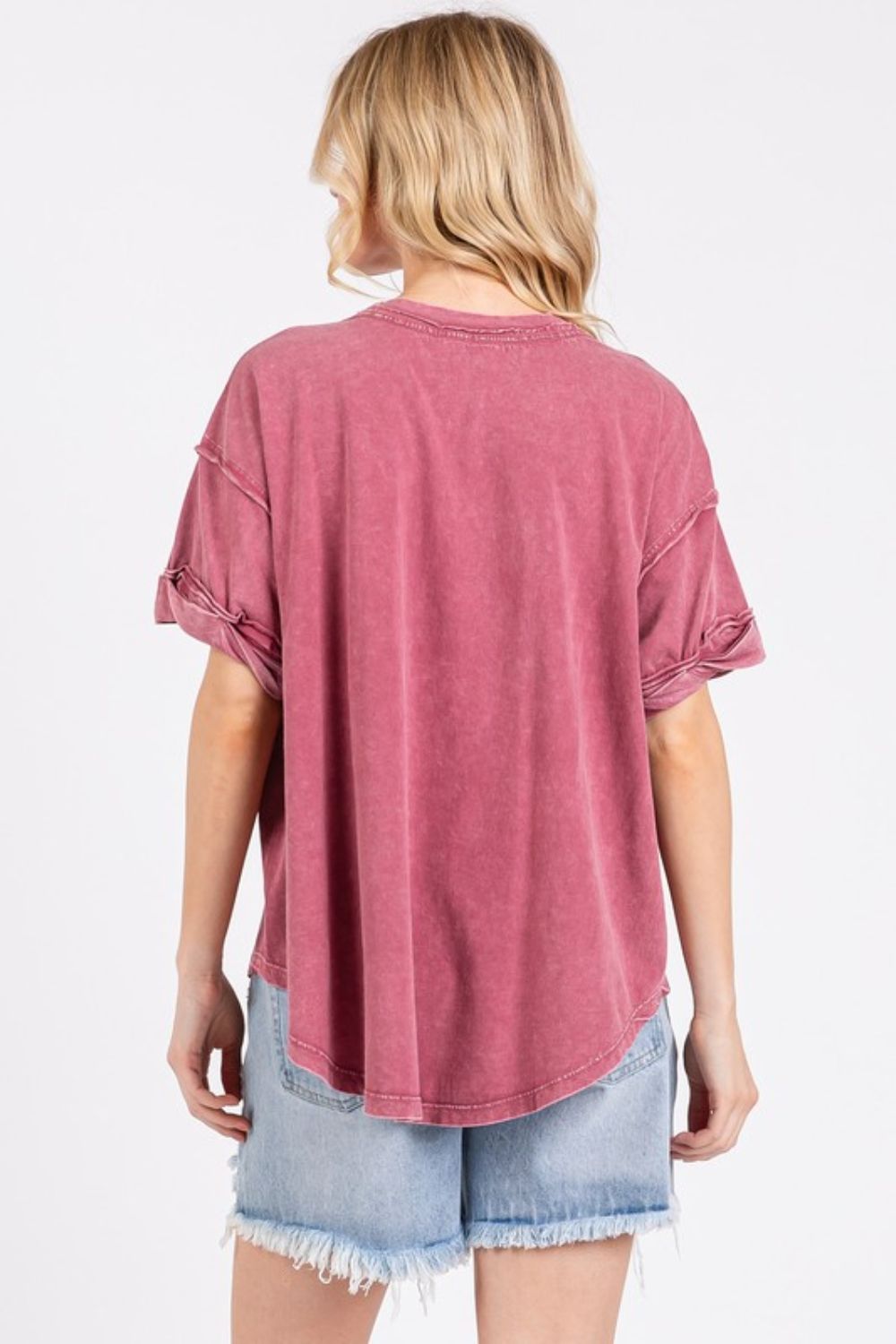 Mittoshop GAME DAY Round Neck Short Sleeve Cotton T-Shirt