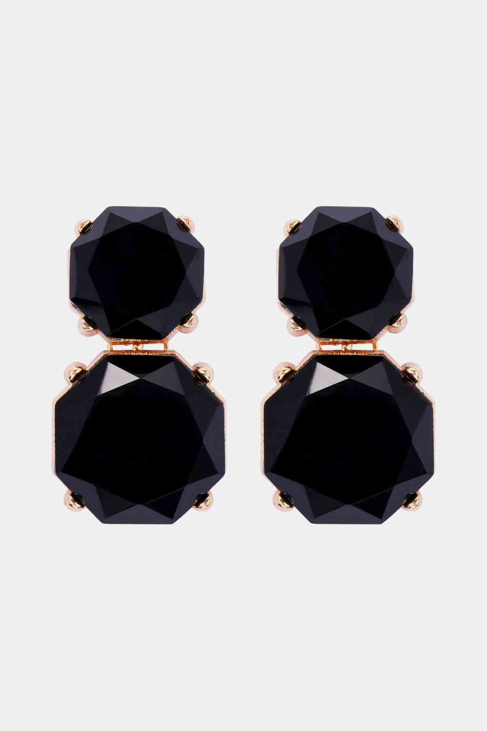 Statement Gold Chunky Dangle Earrings