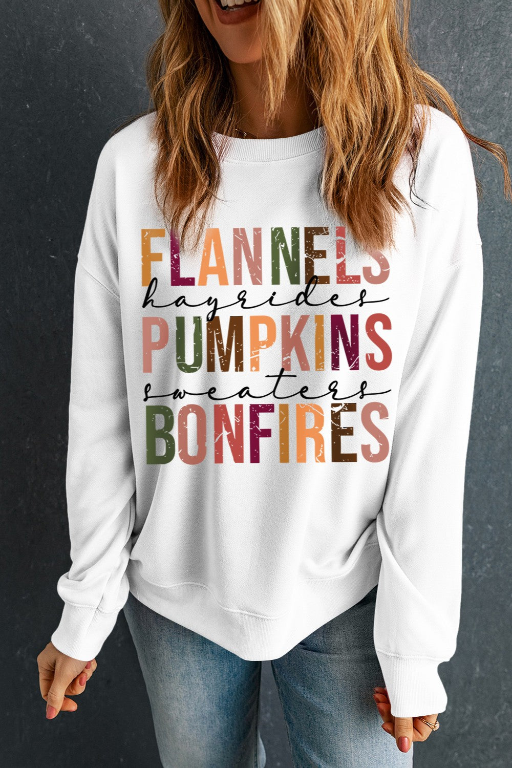 Perfect Fall Favorites Long Sleeve Sweatshirt