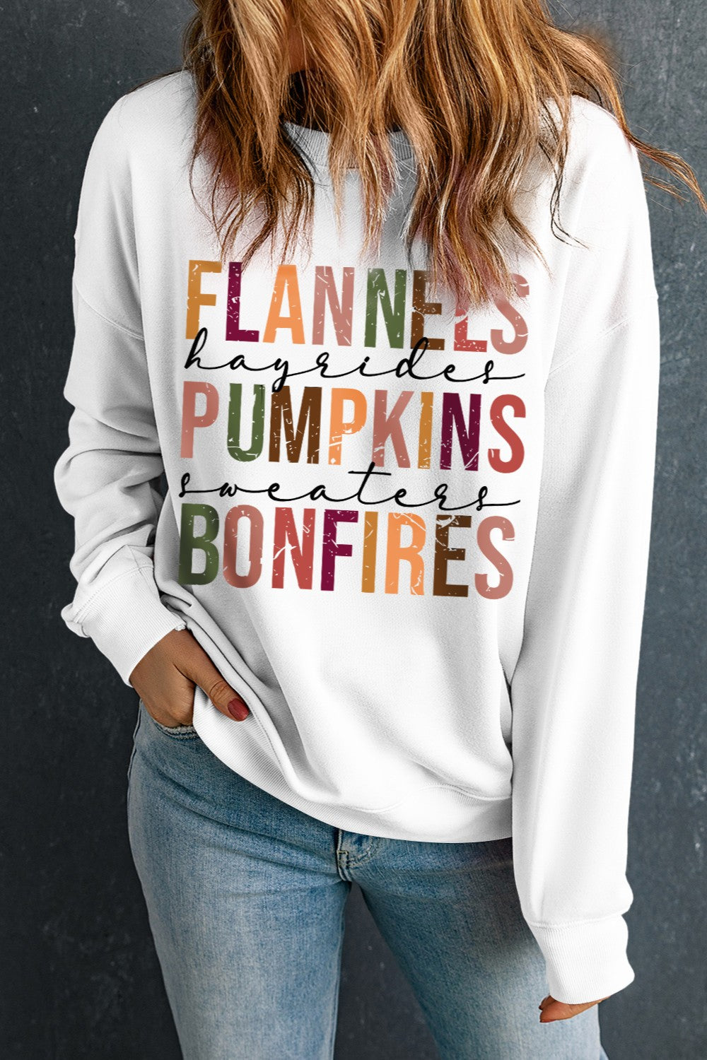 Perfect Fall Favorites Long Sleeve Sweatshirt