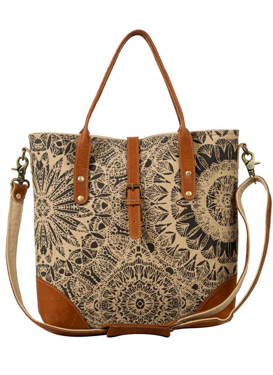 Myra Le Medallion Vintage Cut Shoulder Bag